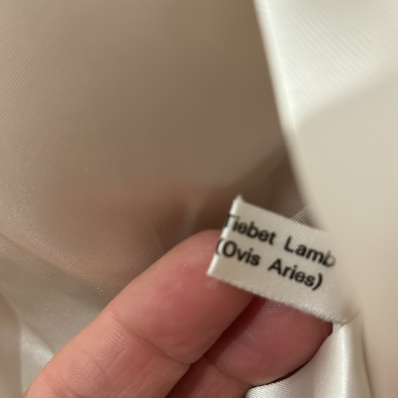 Vintage Wilson’s Leather & Tibetan Lamb Fur Detachable Sleeve Jacket/ Vest Combo - Picture 12 of 15